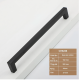Tay nắm tủ vuông hiện đại bằng hợp kim nhôm cao cấp mã CH8226 Tay nắm tủ vuông hiện đại bằng hợp kim nhôm cao cấp mã CH8226